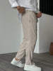 VALENTIN™ | Weiche Luxus Herrenhose - Beige / S