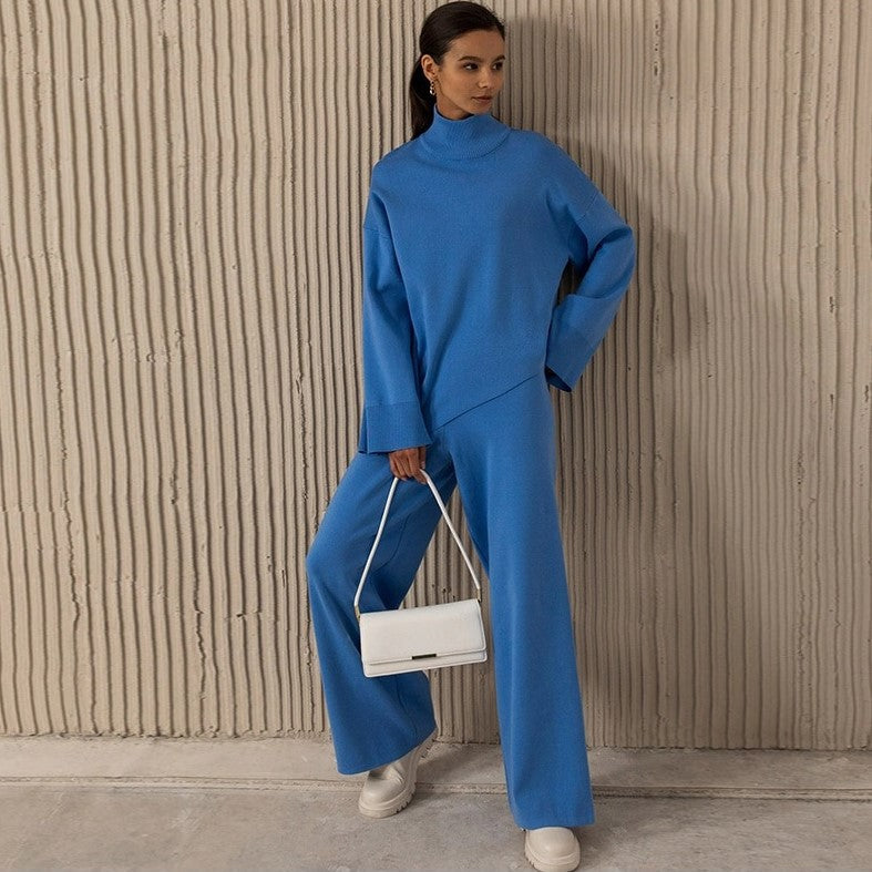 Hashiena | Zweiteiliges Set mit weitem Bein