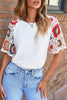 Meribeth | Häkel-Top mit Blumenmuster