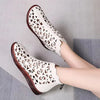 Cyra | Retro-Schuhe mit Lochmustern