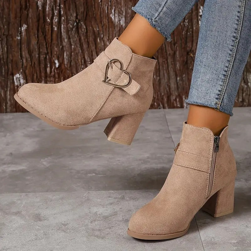Valery | Damenstiefel mit Blockabsatz