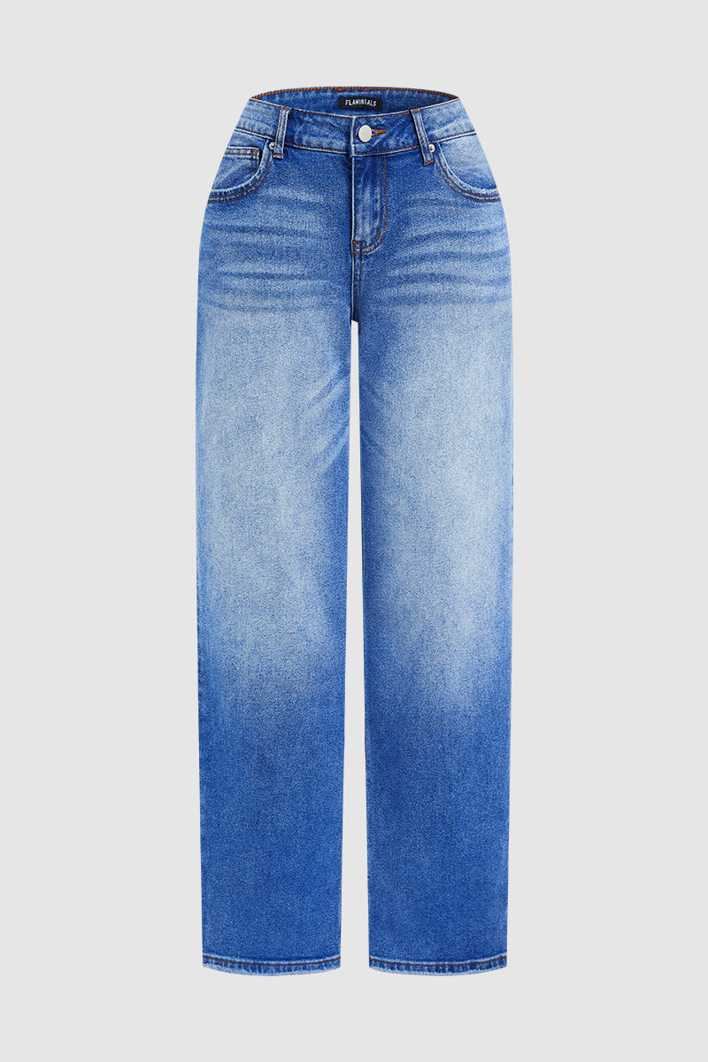 Rosalina | Damen Straight-Leg Jeans