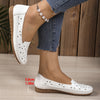 Azal | Blumige perforierte Loafer
