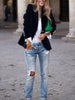 Juley | Elegante Samtjacke