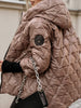 Lenory | Patchwork-Jacke mit Kapuze
