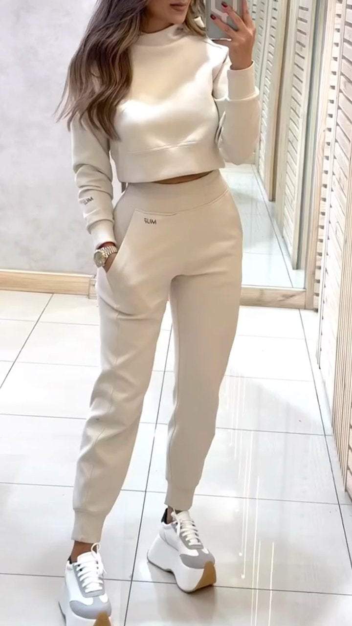 Ella | Zweiteiliges Set aus Pullover und Hose für Damen