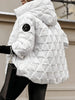 Lenory | Patchwork-Jacke mit Kapuze