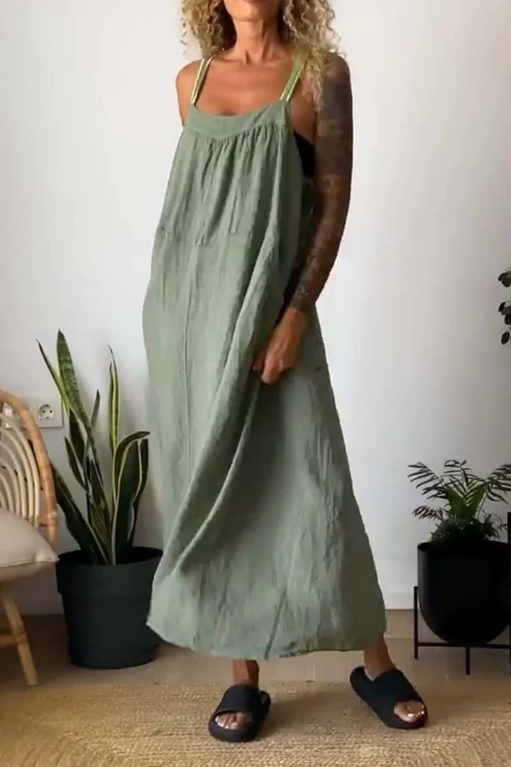 Patty | Schlichtes Kleid aus hochwertiger Baumwolle