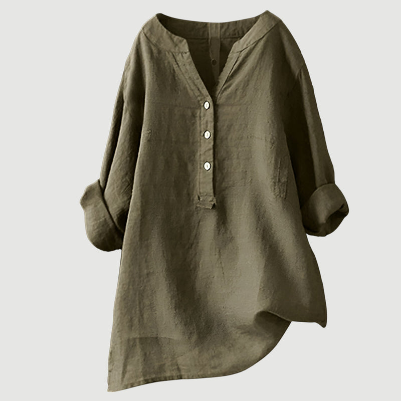 Danica | Bequeme Leinenbluse