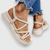 Haze | Glamouröse Sandalen mit Plateau-Design