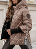Lenory | Patchwork-Jacke mit Kapuze