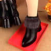 Dizzay | Winterstiefel mit Kaninchenfell