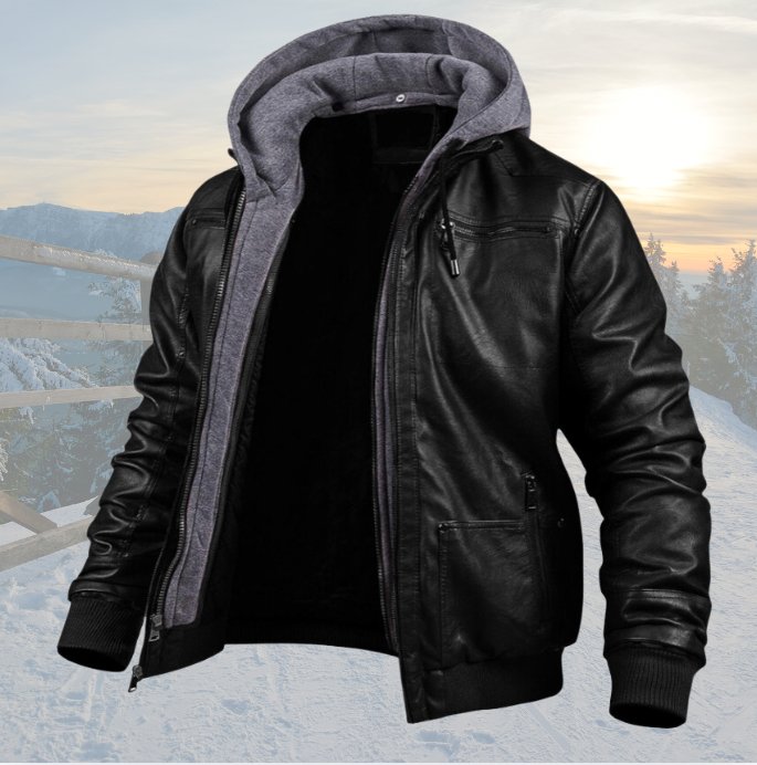 Ace | Winterjacke für Herren, zeitloser Stil