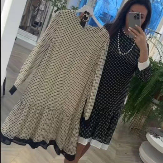Zoe | Modisches Polka-Dot-Kleid für Damen