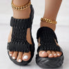 Vanessa | Bequeme einfarbige Sandalen für Damen