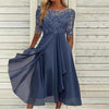 Corine | Stilvolles Kleid mit zarter Spitze