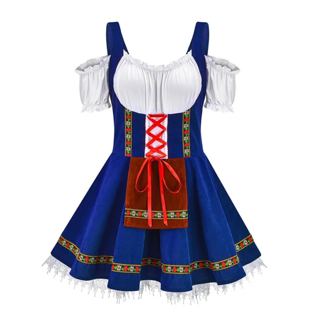 Farbenfrohes Oktoberfest Dirndl