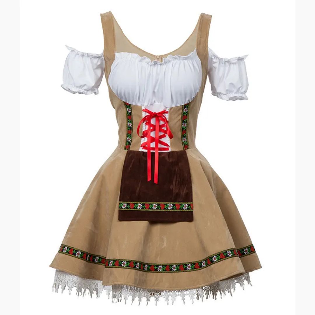 Farbenfrohes Oktoberfest Dirndl