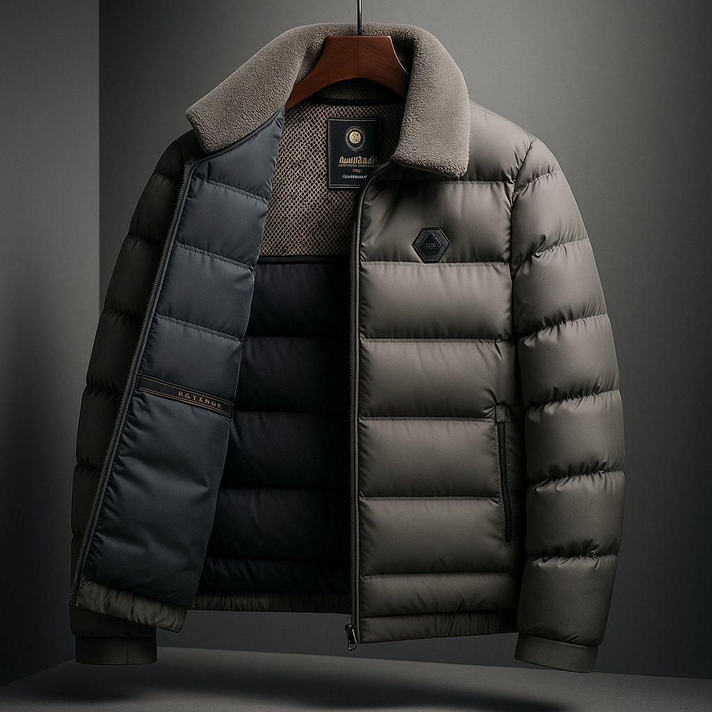 Roman | Herren-Winterjacke mit warmer Steppfüllung