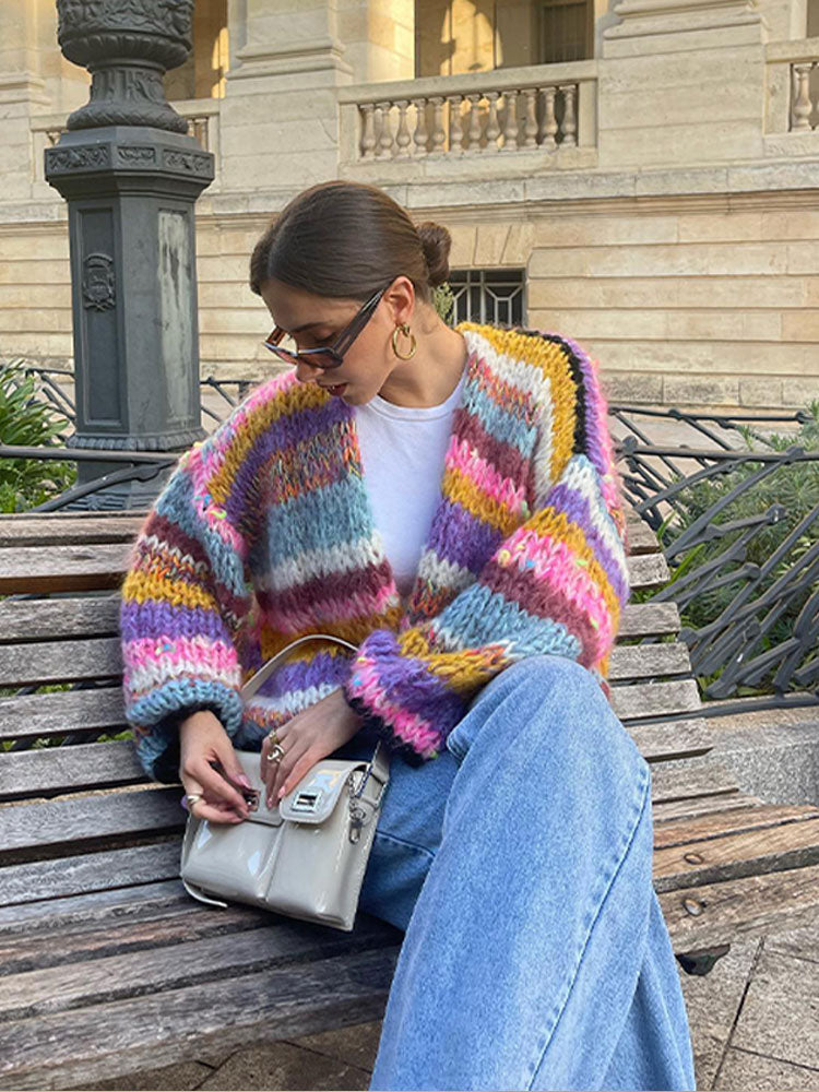 Aurelie | Gestrickter Winterpullover