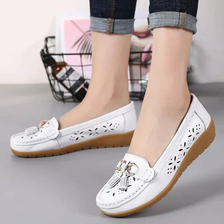 Margie | Atmungsaktive Slip-On Mokassins