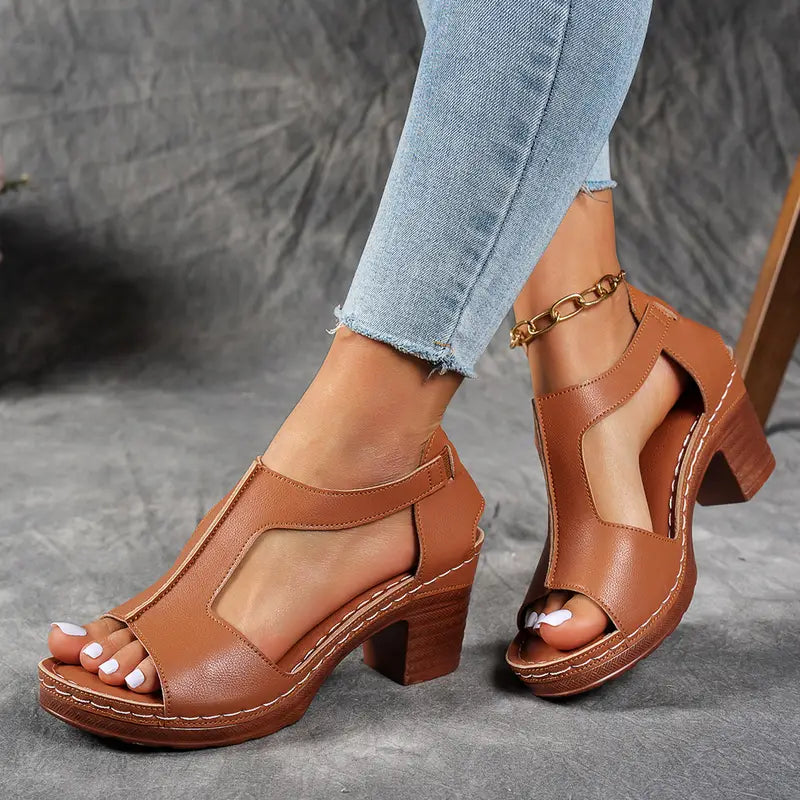 Miracle | Sommerliche Plateausandalen für Damen