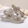 Jennaya | Bequeme Damen-Keilsandalen mit Klettverschluss