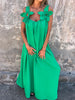 Jubilee | Feminines Kleid mit Blumendetail & U-Ausschnitt