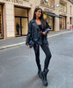 Nina | Klassische Lederjacke für Damen, edel & vielseitig