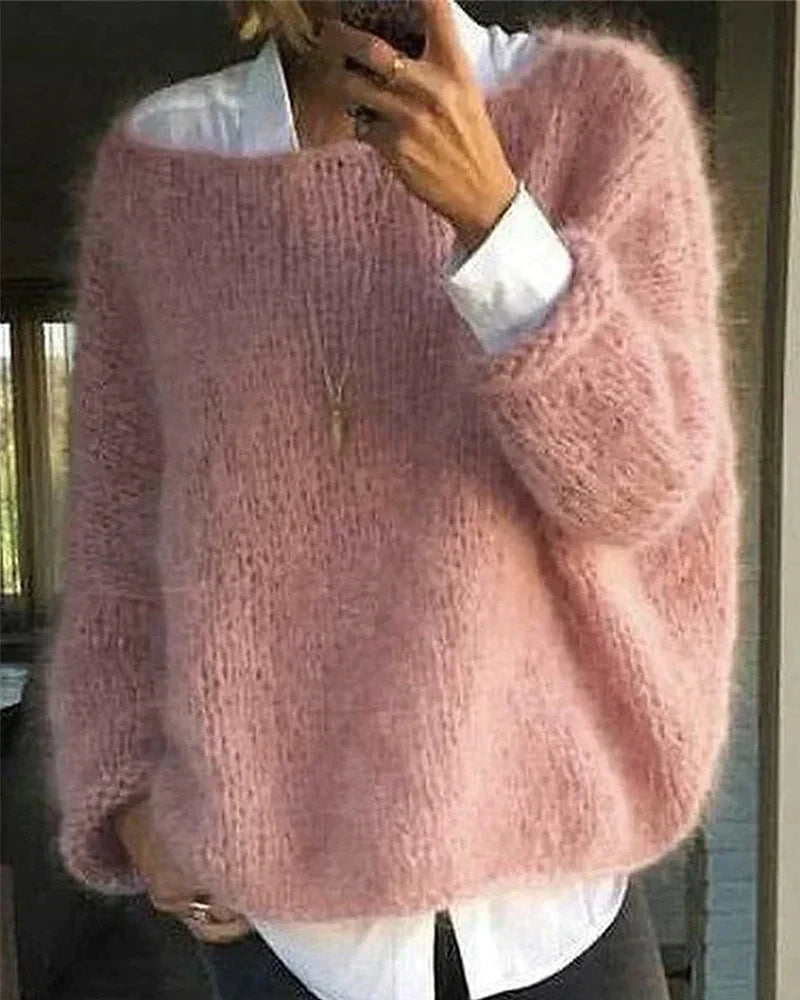Meshell | Weicher Strickpullover