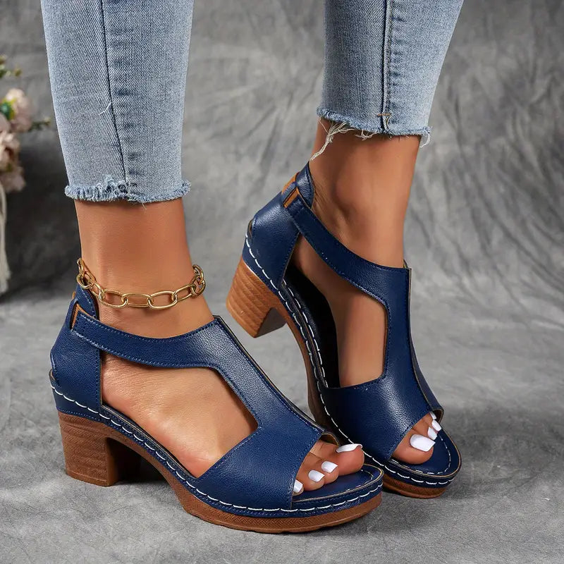Miracle | Sommerliche Plateausandalen für Damen
