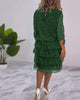 ❤️【S-5XL】2024 nowa elegancka sukienka jesienna