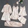 Ivanna | Luxuriöses Satin-Nachtkleid-Set