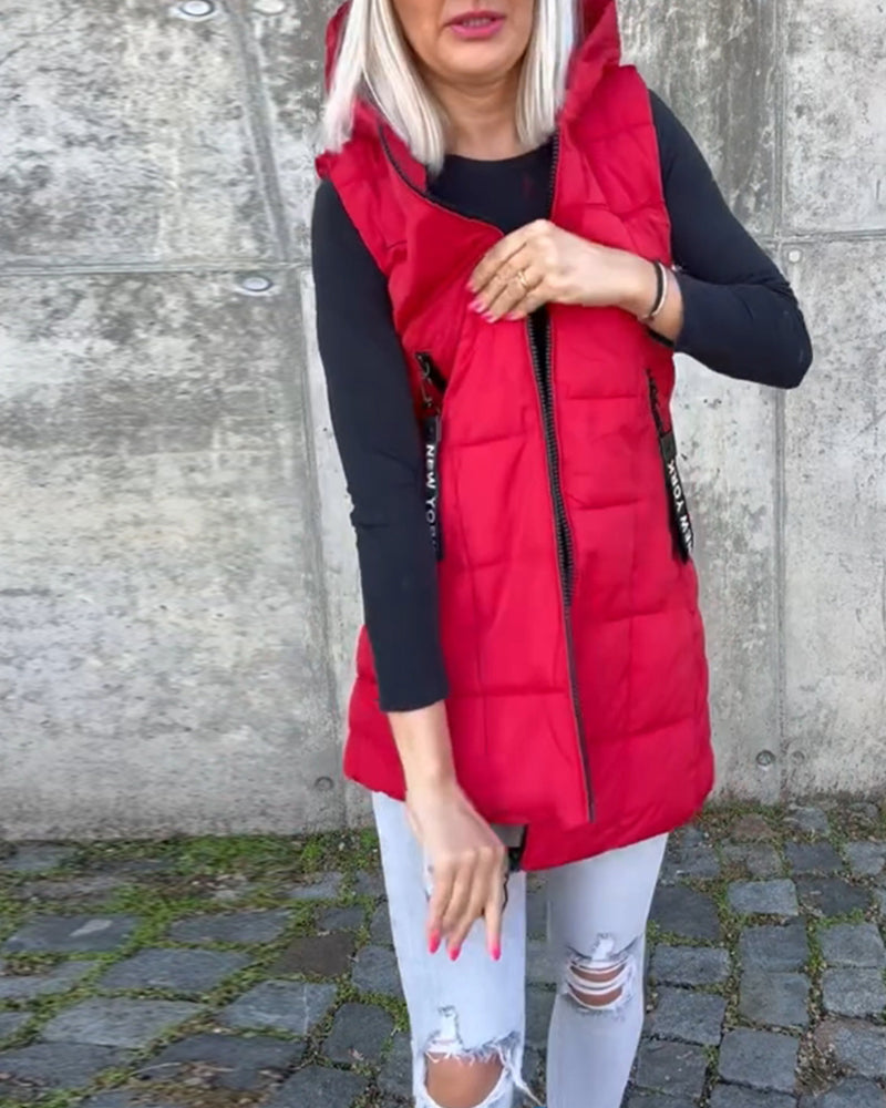 Mamira | Ärmelloser Steppmantel