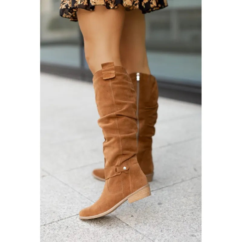 Vanessa | Elegante Overknee-Stiefel für Damen, chic & hochwertig