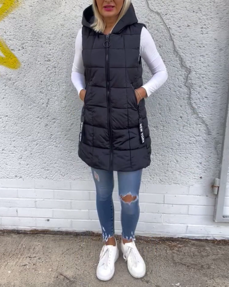Mamira | Ärmelloser Steppmantel
