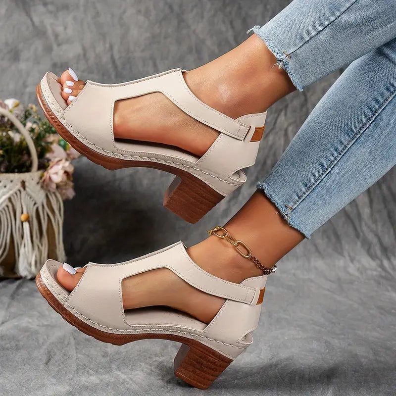 Miracle | Sommerliche Plateausandalen für Damen