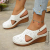 Hannah | Modische Damen-Sandalen, Keilabsatz & chic