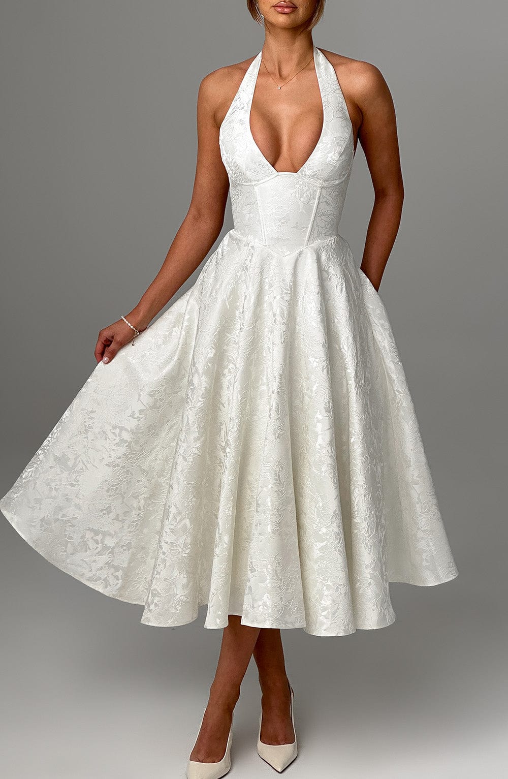 Marianna | elegantes Midikleid für Damen