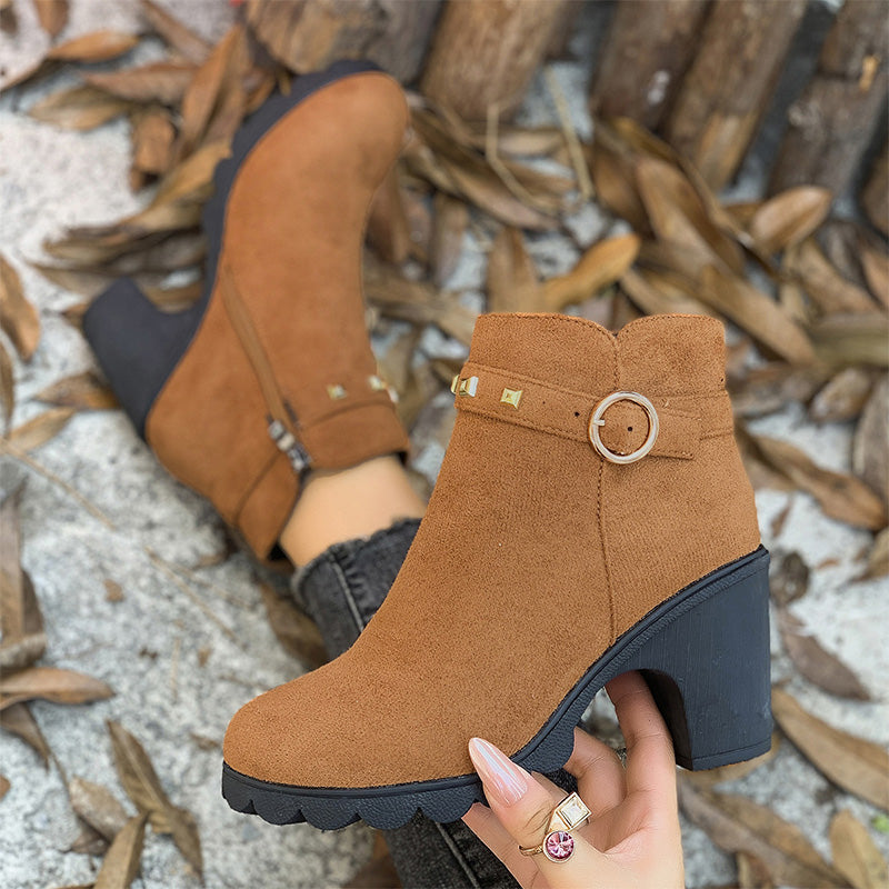 Caroline™ | Zeitlose Damenstiefeletten aus hochwertigem Material