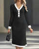 Yiora | Elegantes Kleid mit langen Ärmeln