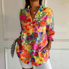 Lea™ | Romantische Bluse mit floralen Vintage-Motiven