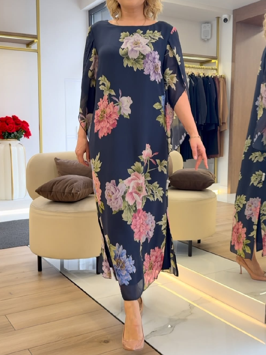 Violy | Maxikleid mit Blumenprint