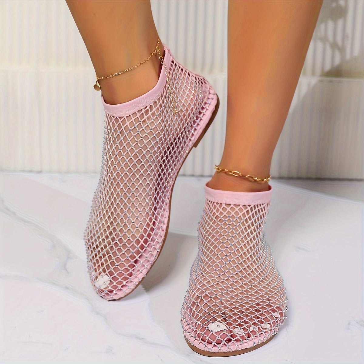Leia | Bequeme Schnürschuhe aus Mesh für Damen