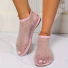 Leia | Bequeme Schnürschuhe aus Mesh für Damen