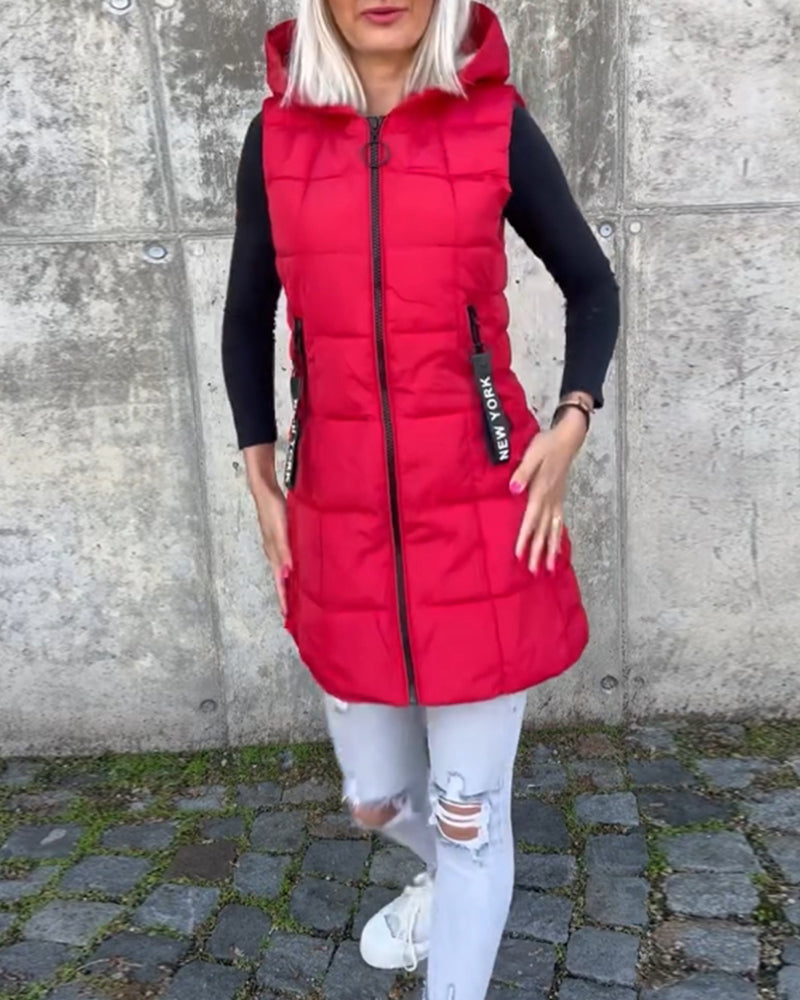 Mamira | Ärmelloser Steppmantel