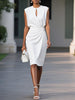 Nora | modisches Midikleid, figurbetonte Passform.