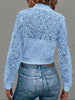 Marlia | Crop Lace Bomberjacke