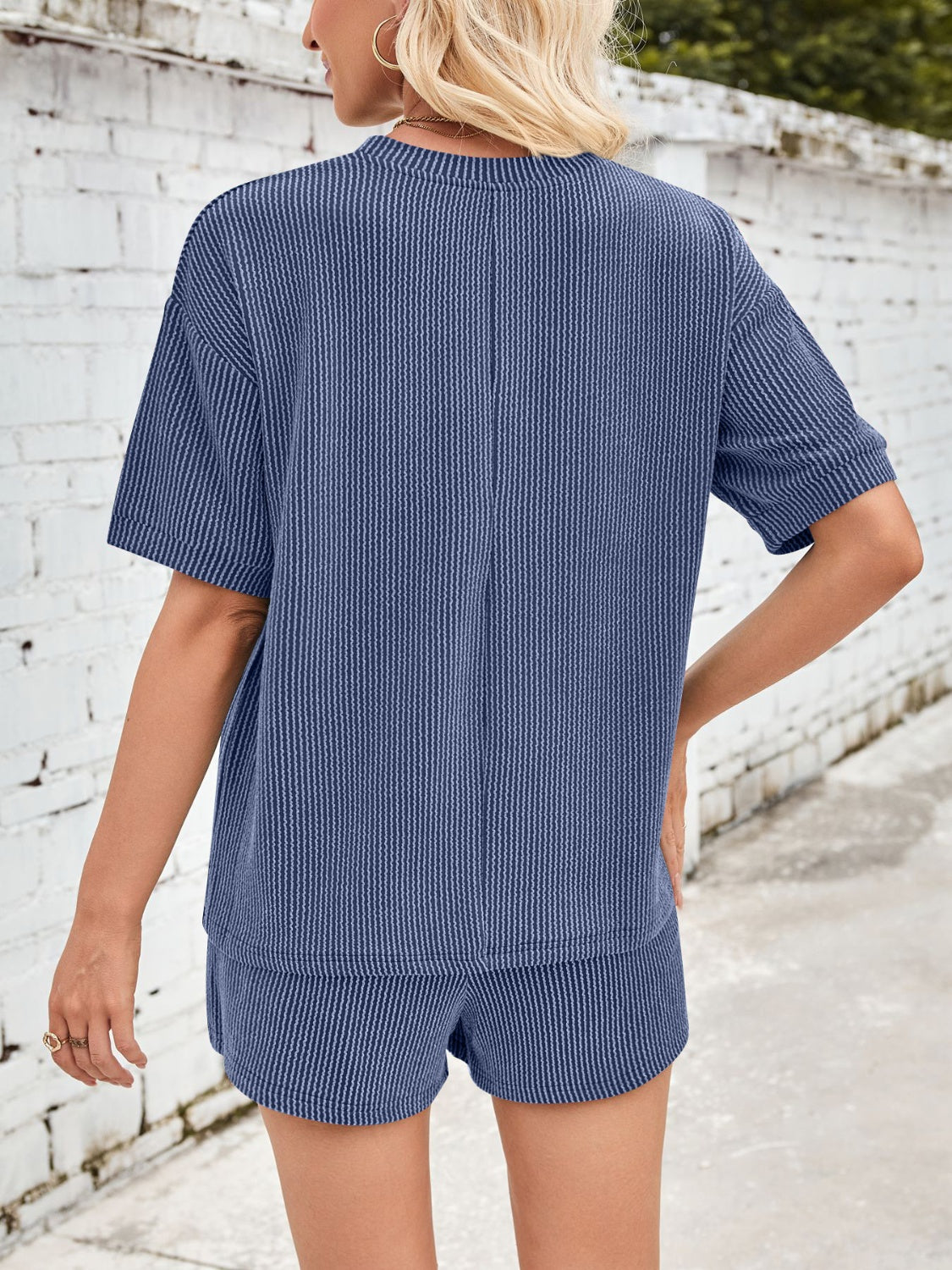 Darla | entspannendes Loungewear-Set aus weichem Rippstoff