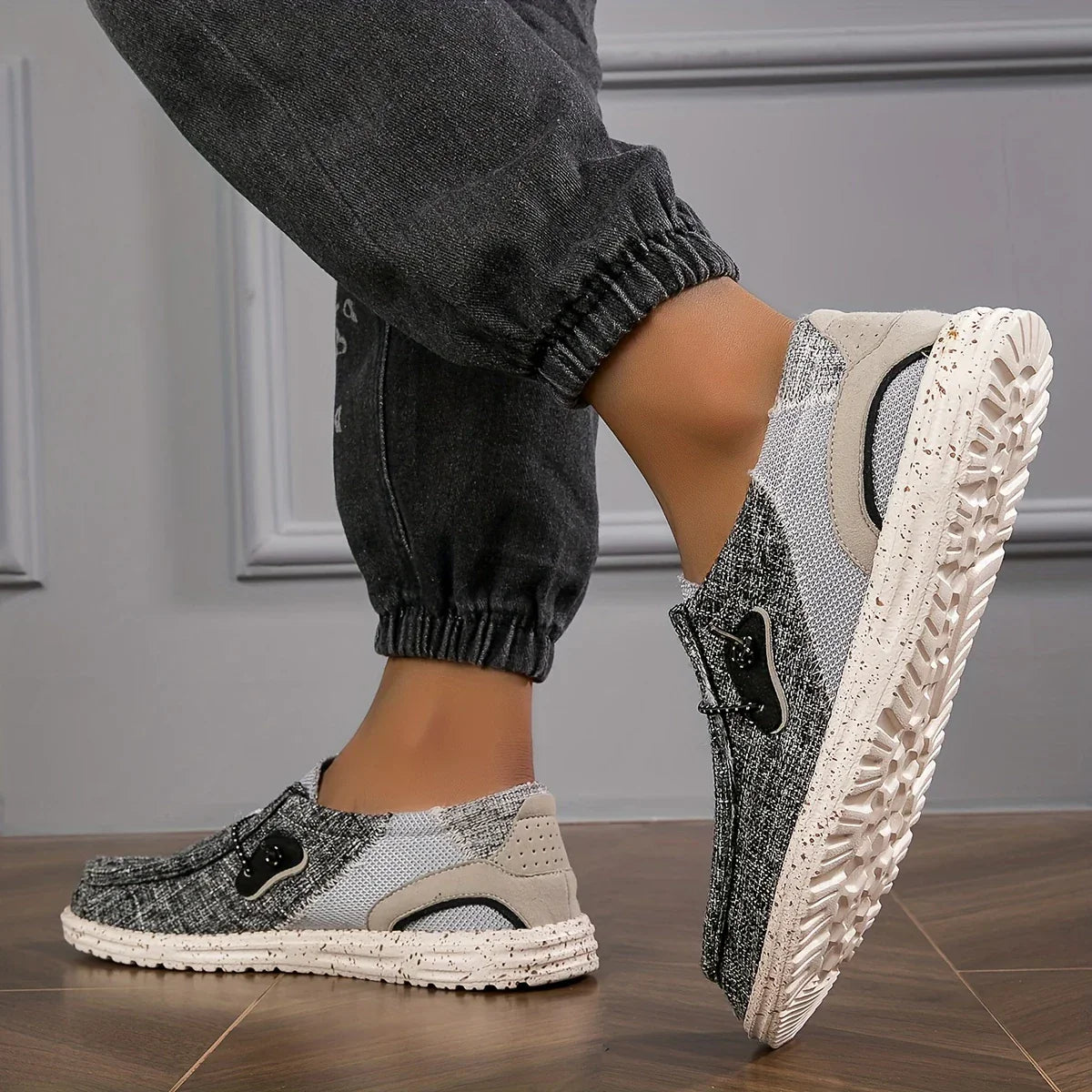 Nathan | bequeme Sneakers, atmungsaktiv und rutschfest.